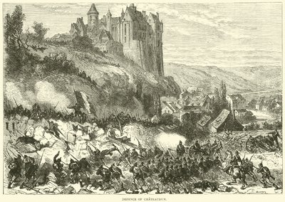 Verdediging van Chateaudun, oktober 1870 door English School