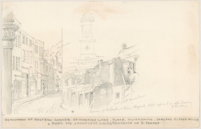 Sloop van de Oostelijke Hoek, St Martins Lane, Londen door English School