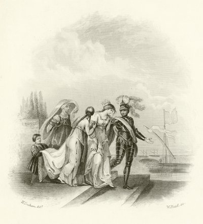 Vertrek van Richard I uit Cyprus door English School