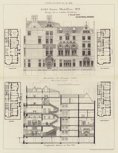 Ontwerp voor een Londense residentie door English School