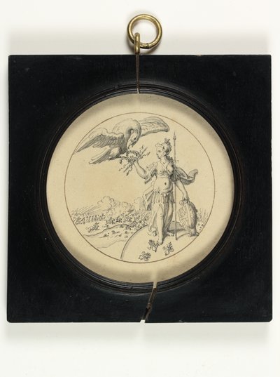 Ontwerp voor een medaille ter herdenking van de Slag bij Blenheim door English School