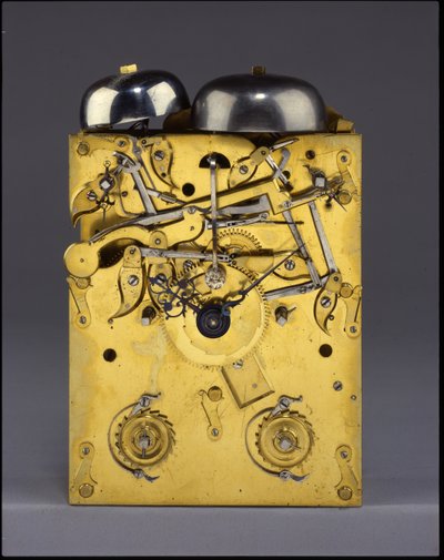 (detail) van de Barnard Tompion, Tompion en Banger, Londen, nr. 460, slagklok door English School