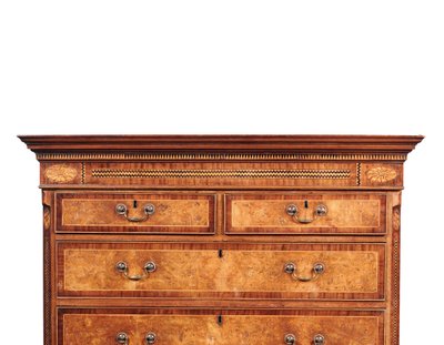 Detail van een George III Tallboy door English School