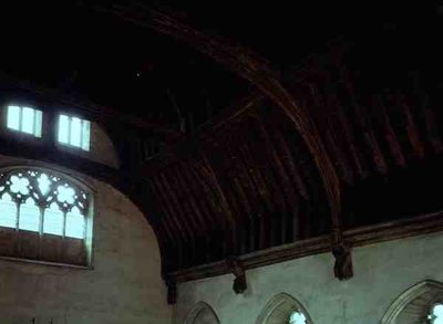 Detail van het plafond in de Baron