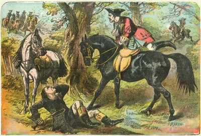 Dick Turpin krijgt bezit van Black Bess door English School