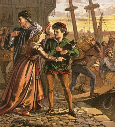 Dick Whittington door English School