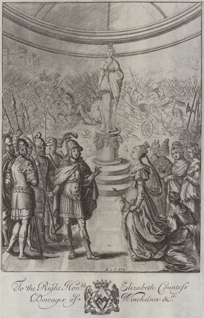 Dido en Aeneas in Carthago door English School