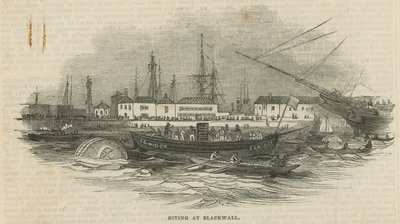 Duiken bij Blackwall door English School