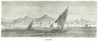 Djiddah (gravure) door English School