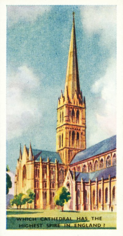 Weet je: Welke kathedraal heeft de hoogste torenspits in Engeland? door English School
