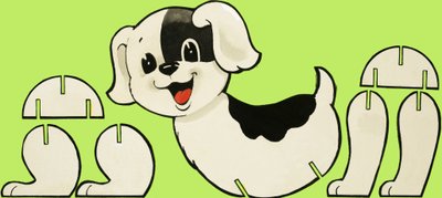 Hond uitsnijden door English School