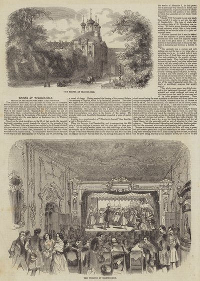 Gebeurtenissen in Tzarsko-Selo door English School