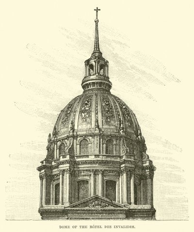 Koepel van het Hotel des Invalides door English School
