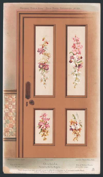 Deurpaneel Decoratie door English School