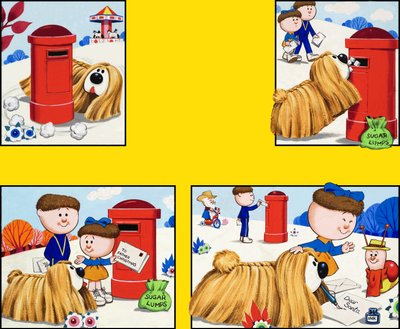Dougal door English School