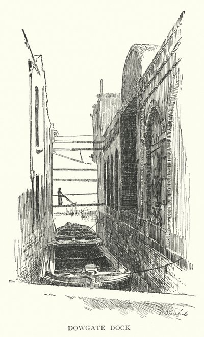 Dowgate Dock door English School