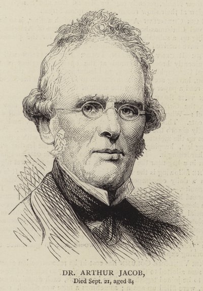 Dr Arthur Jacob door English School