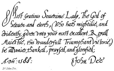 Dr John Dee door English School