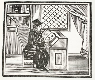Dr. John Faustus, illustratie uit Chap-books of the Eighteenth Century door John Ashton, gepubliceerd 1882 door English School