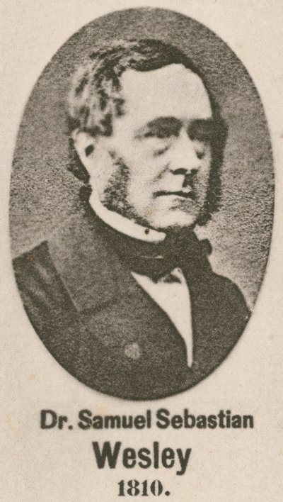 Dr Samuel Sebastian Wesley door English School