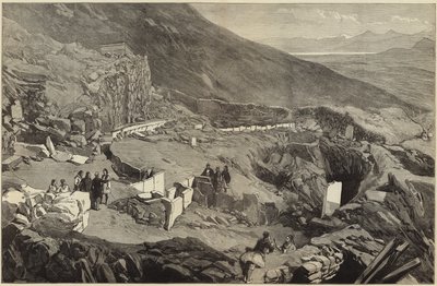 Dr. Schliemanns opgravingen in de Akropolis van Mycene door English School