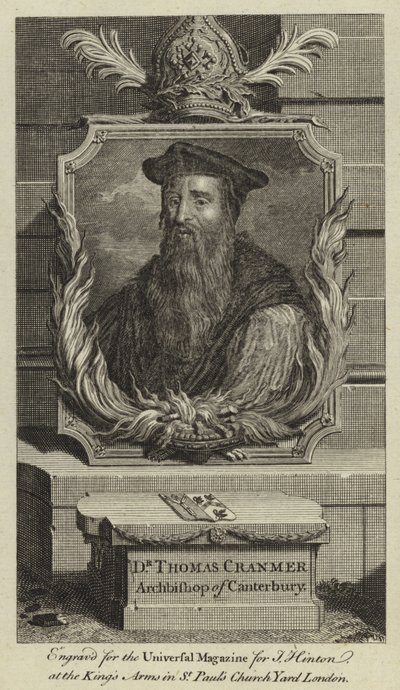 Dr Thomas Cranmer, Aartsbisschop van Canterbury door English School