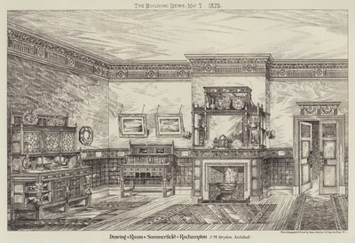 Salon, Summerfield, Roehampton door English School