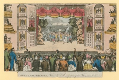 Drury Lane Theater: Tom en Bob genieten van een theatraal spektakel door English School
