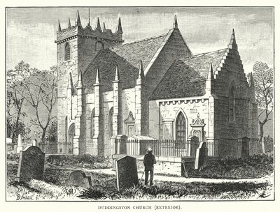 Duddingston Kerk, Exterieur door English School