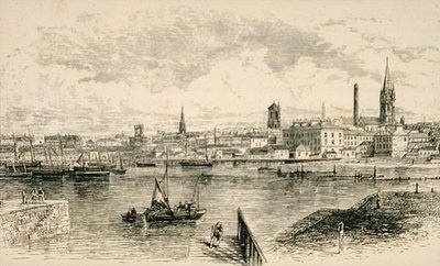 Dundee in ca. 1880, uit 