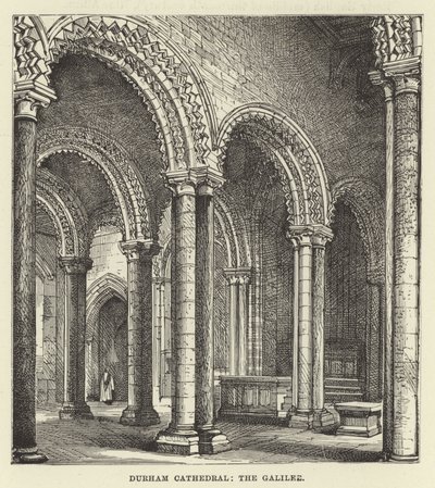 Durham Kathedraal, de Galilea door English School
