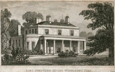 Huis van Earl Spencer, Wimbledon Park door English School