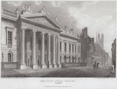 East-India House aan Leadenhall Street door English School