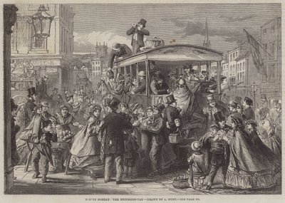 Paasmaandag, de excursiewagen door English School