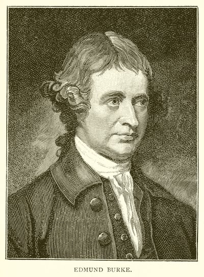 Edmund Burke door English School