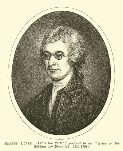 Edmund Burke door English School
