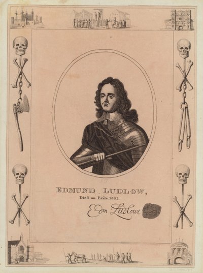 Edmund Ludlow door English School
