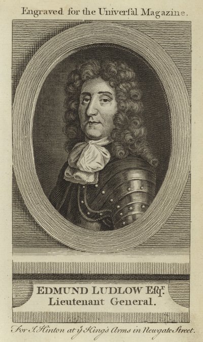 Edmund Ludlow Esquire, luitenant-generaal door English School