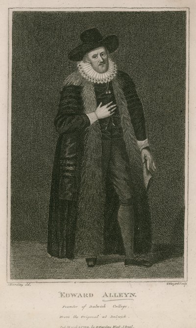 Edward Alleyn, oprichter van Dulwich College door English School