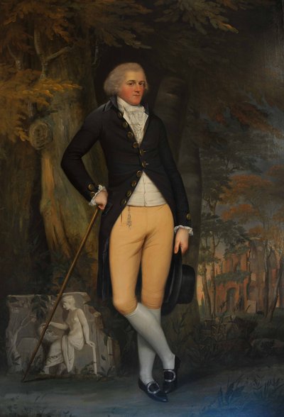 Edward Austen Knight ten tijde van zijn Grand Tour door English School