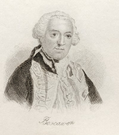 Edward Boscawen, uit 