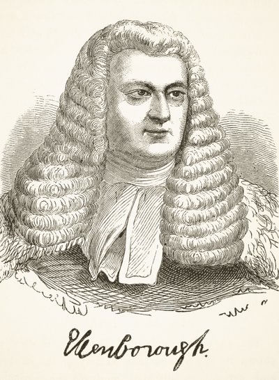 Edward Law, 1e Baron Ellenborough, uit 