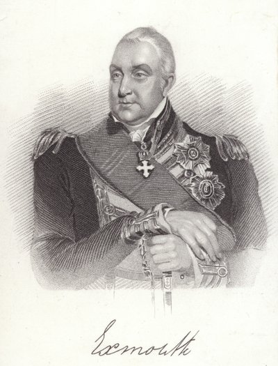 Edward Pellew, 1e Burggraaf Exmouth, Britse admiraal door English School