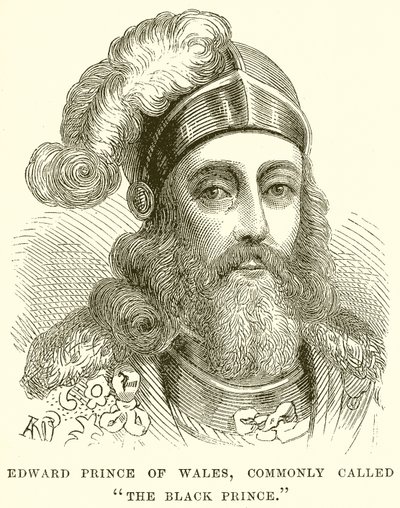 Edward Prins van Wales, Gewoonlijk De Zwarte Prins Genoemd door English School