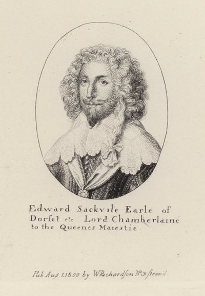 Edward Sackville, graaf van Dorset door English School