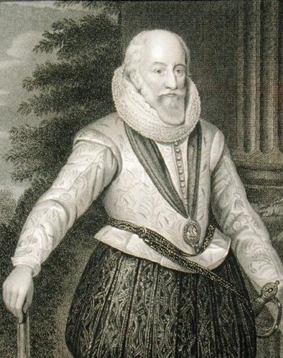 Edward Somerset, 4e graaf van Worcester (ca. 1553-1627), uit 