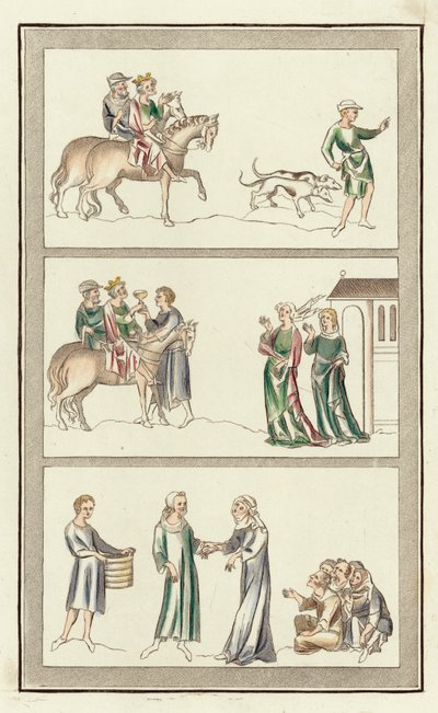 Eduard de Martelaar, Zijn moord, Ouders van Thomas Becket door English School