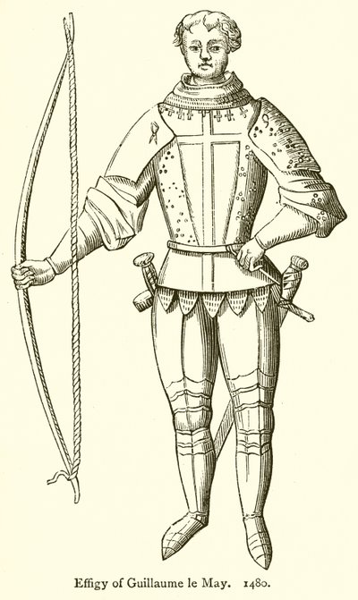 Beeld van Guillaume le May. 1480 door English School