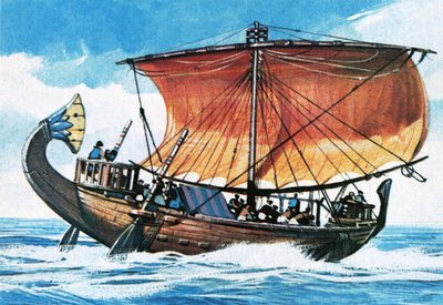 Egyptisch Vrachtschip door English School