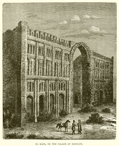 El Kasr, of het paleis in Babylon door English School